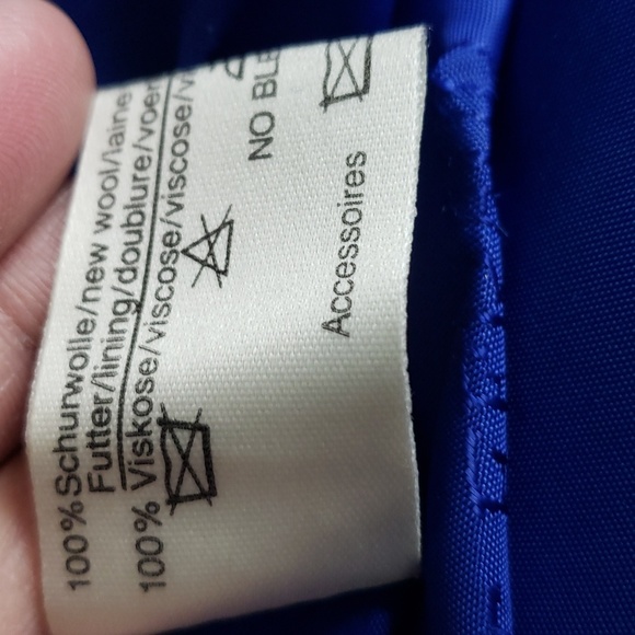 Louis feraud royal blue blazer size US 6 - Picture 10 of 16